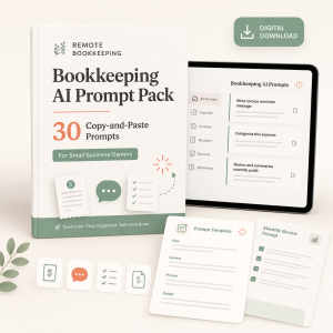 Bookkeeping AI Prompt Pack