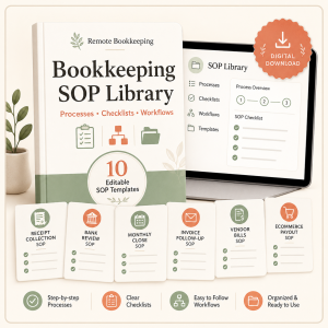 Bookkeeping SOP Library